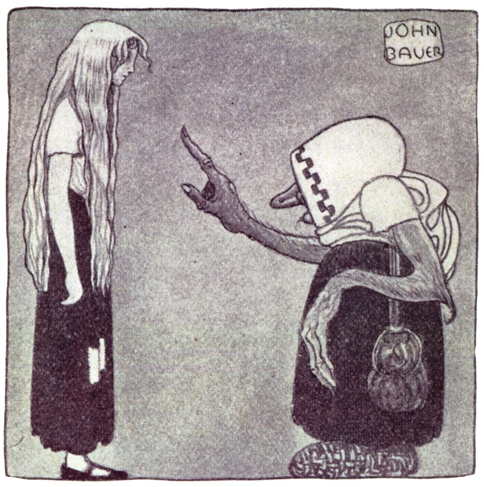 John Bauer – The Prince Without a Shadow 2 [from Swedish Folk Tales]