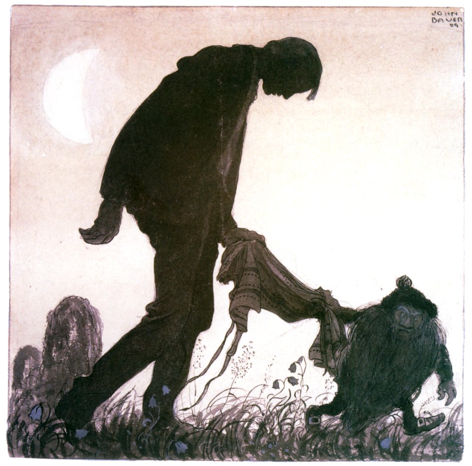 John Bauer – The Crofters and the Gnomes 2 [from Swedish Folk Tales]