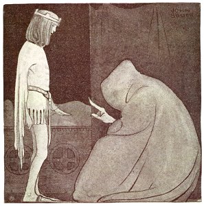 John Bauer – The Prince Without a Shadow 1 [from Swedish Folk Tales]