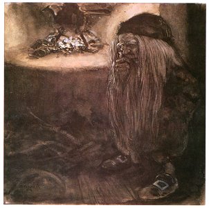 John Bauer – The Crofters and the Gnomes 1 [from Swedish Folk Tales]