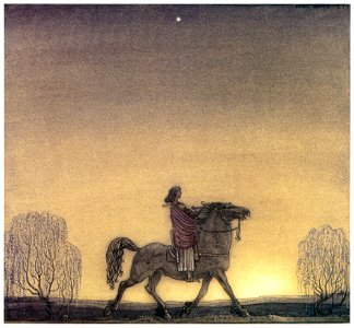 John Bauer – The Ring 3 [from Swedish Folk Tales]. Free illustration for personal and commercial use.