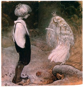 John Bauer – The Seven Wishes [from Swedish Folk Tales]