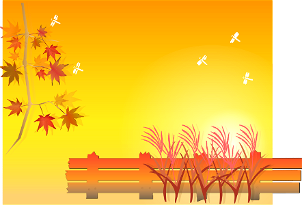 Autumn background. Free illustration for personal and commercial use.