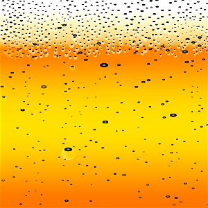 Beer bubbles. Free illustration for personal and commercial use.