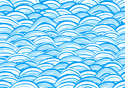 Blue wave background. Free illustration for personal and commercial use.