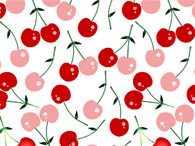 Cherry background. Free illustration for personal and commercial use.