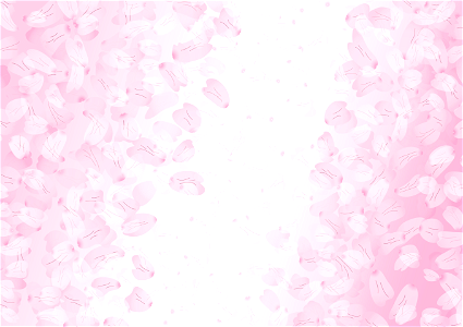 Cherry petal background. Free illustration for personal and commercial use.