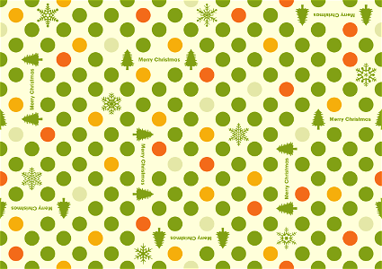 Christmas dots background. Free illustration for personal and commercial use.