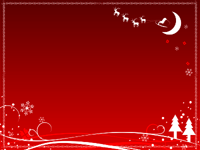 Christmas frame. Free illustration for personal and commercial use.