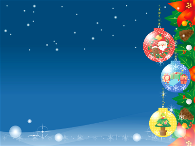 Christmas ornament. Free illustration for personal and commercial use.