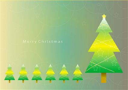 Christmas tree. Free illustration for personal and commercial use.