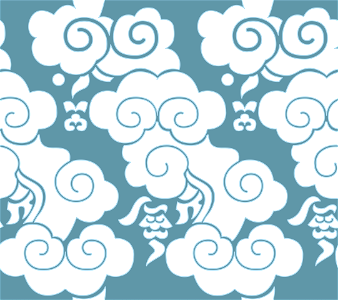 Clouds patten background. Free illustration for personal and commercial use.