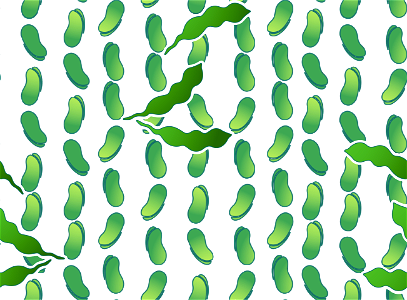 Edamame beans background. Free illustration for personal and commercial use.