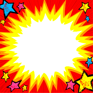 Explosion background. Free illustration for personal and commercial use.