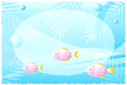 Fish underwater. Free illustration for personal and commercial use.