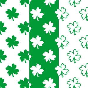 Four leaf clover. Free illustration for personal and commercial use.