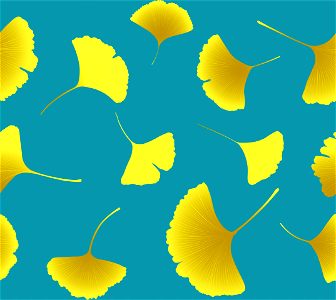 Ginkgo leaves. Free illustration for personal and commercial use.