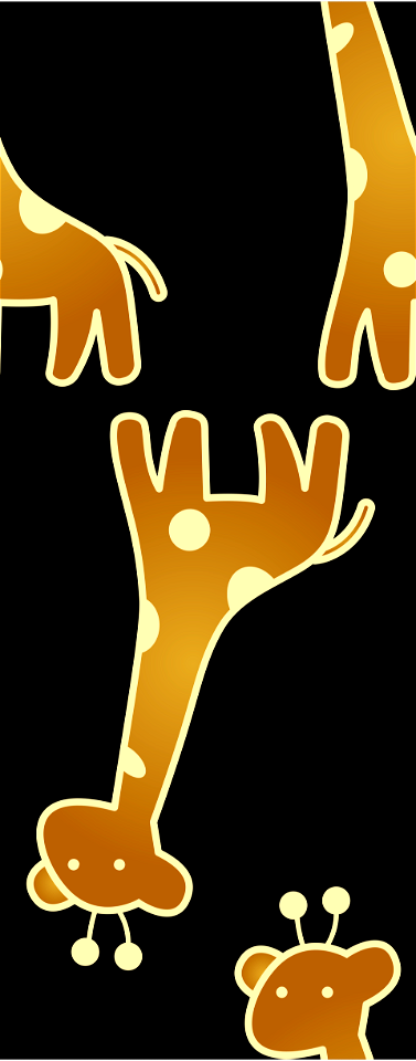 Giraffe background. Free illustration for personal and commercial use.