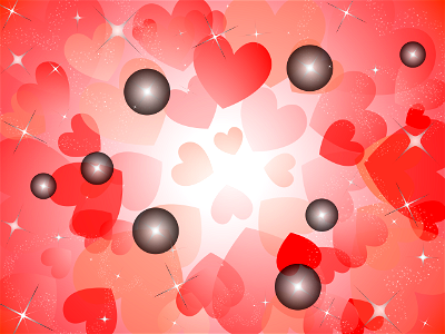 Heart background. Free illustration for personal and commercial use.