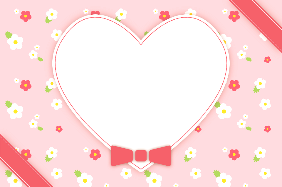 Heart frame - Free Stock Illustrations | Creazilla