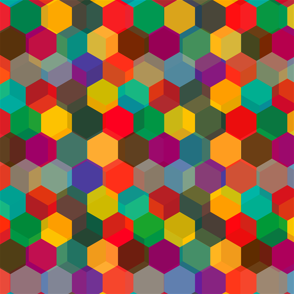 Hexagon background | Creazilla