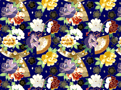 Japanese pattern. Free illustration for personal and commercial use.