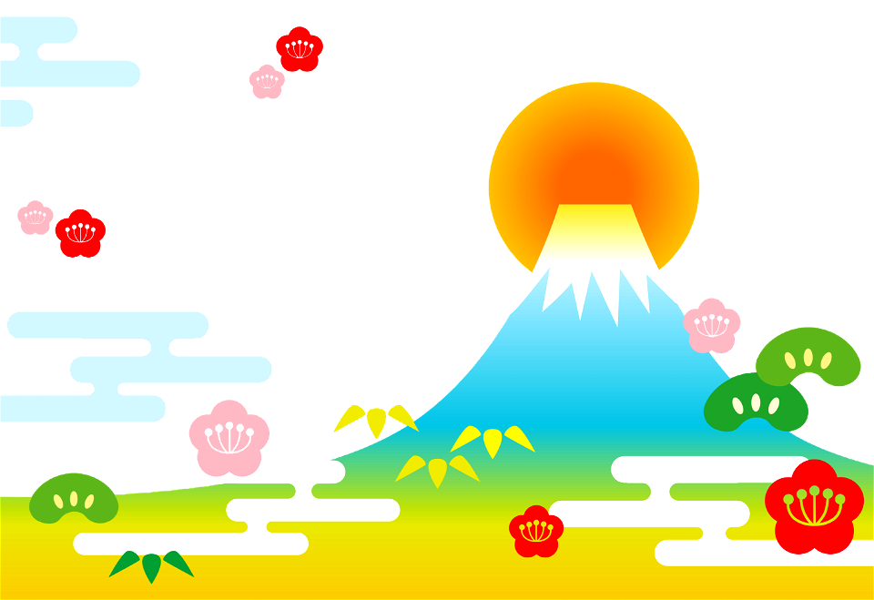 Mount fuji. Free illustration for personal and commercial use.