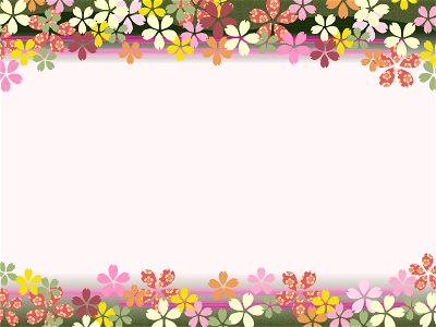 Sakura frame. Free illustration for personal and commercial use.
