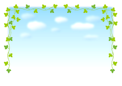 Sky ivy frame. Free illustration for personal and commercial use.