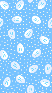 Snow rabbit background. Free illustration for personal and commercial use.