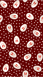 Snow rabbit background. Free illustration for personal and commercial use.