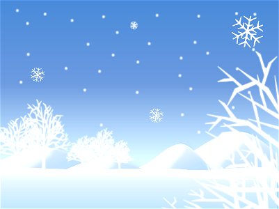 Snow winter. Free illustration for personal and commercial use.