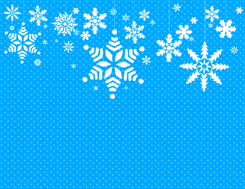 Snowflake dots background. Free illustration for personal and commercial use.