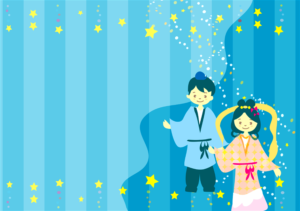 Star festival frame. Free illustration for personal and commercial use.