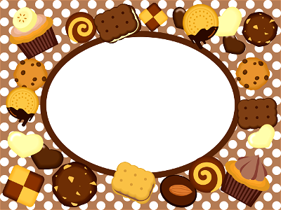 Sweet frame. Free illustration for personal and commercial use.