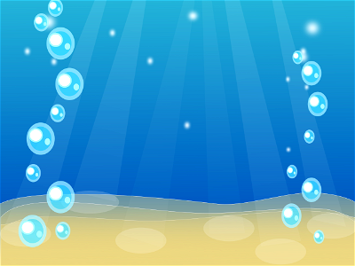 Underwater bubble. Free illustration for personal and commercial use.