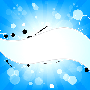 Wave blue background. Free illustration for personal and commercial use.