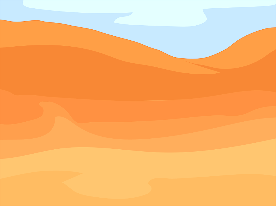 Desert background. Free illustration for personal and commercial use.