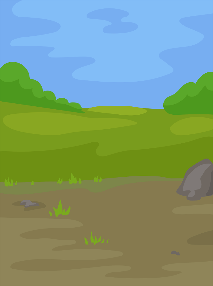 Green nature field background. Free illustration for personal and commercial use.