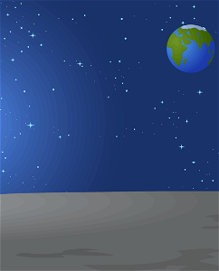 Space background. Free illustration for personal and commercial use.