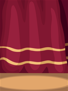 Theatre or ballet scene background. Free illustration for personal and commercial use.