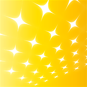 Glossy stars yellow. Free illustration for personal and commercial use.