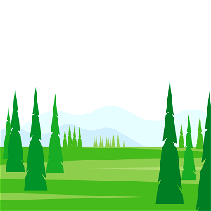 Green forest. Free illustration for personal and commercial use.