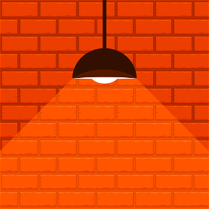 Hanging lamp. Free illustration for personal and commercial use.