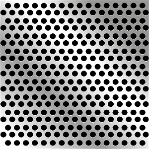 Metal circles. Free illustration for personal and commercial use.