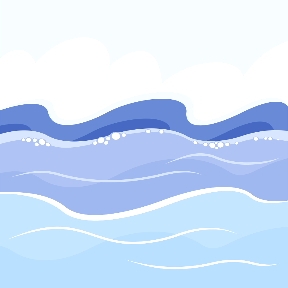 ocean water waves clip art