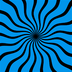 Sunbeams radial blue black. Free illustration for personal and commercial use.