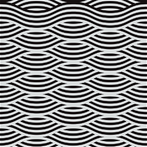 Waving lines pattern. Free illustration for personal and commercial use.