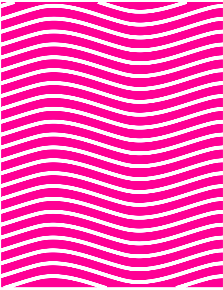 Wavy lines white. Free illustration for personal and commercial use.