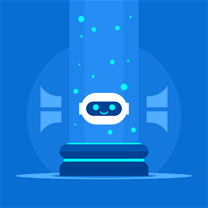 Artificial intelligence. Free illustration for personal and commercial use.